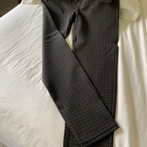 Muted plaid leggings/pants